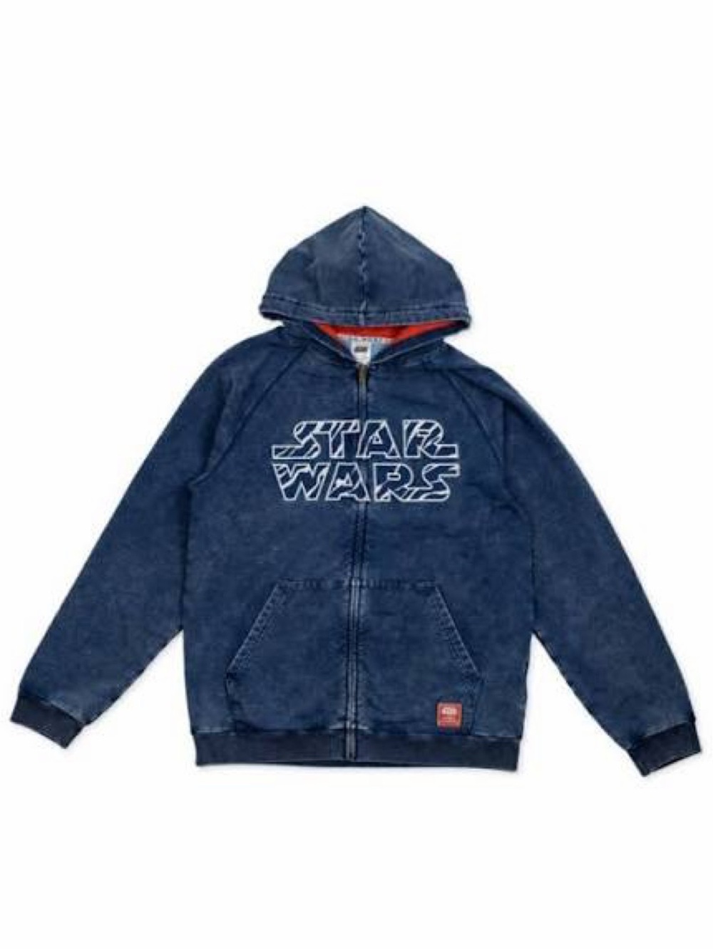 NWT Disney Star Wars x Ashley Eckstein Full-Zip Denim Hoodie size small